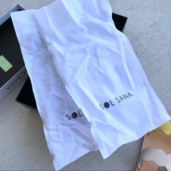 \Sol Sana\• NWB Wave Slide in Lemon - Picture 9 of 9